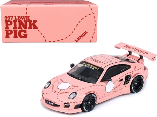 1/64 INNO64 Porsche 997 LBWK Pink Pig Carloverdiecast Special