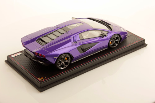 1/18 MR Collection Lamborghini Countach LPI 800-4 (Viola Pasifae Purple) Resin Car Model Limited 49 Pieces