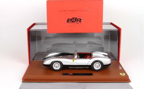 1/18 BBR Ferrari 250 TR58 Testarossa Steet Version Metallic Silver Resin Car Model Limited