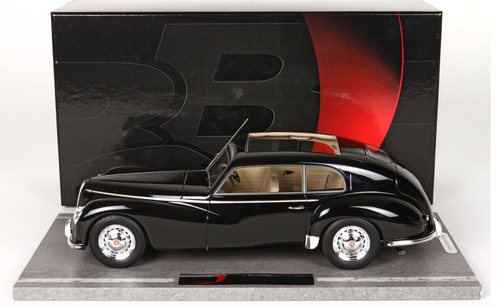 1/18 BBR 1949 Alfa Romeo 6C 2500 Freccia D Oro (Gloss Black) Resin Car Model Limited Limited 96 Pieces