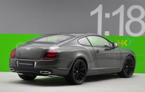 1/18 Minichamps Bentley Continental GT (Grey) Diecast Car Model
