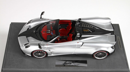 1/18 BBR Pagani Huayra Roadster Mica Gray Resin Car Model Limited 32 Pieces
