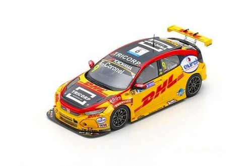 1/43 Honda Civic Type R TCR No.9 WTCR Macau Guia Race 2018 Tom Coronel Limited 300