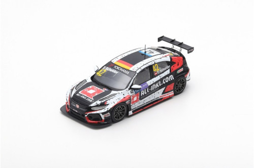 1/43 Honda Civic Type R TCR No.42 2nd Race 2 WTCR Macau Guia Race 2018 Timo Scheider Limited 300