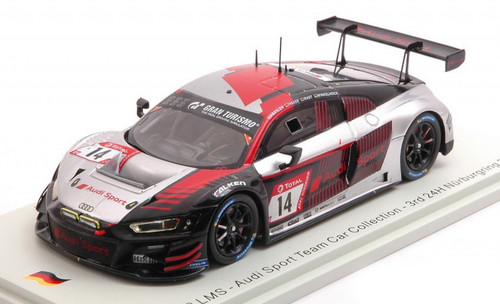 1/43 Audi R8 LMS No.14 Audi Sport Team Car Collection 3rd 24H Nürburgring 2019 M. Winkelhock - C. Haase - M. Fässler - R. Rast Limited 500