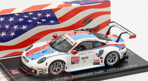 1/43 Porsche 911 RSR No.911 Porsche GT Team 24H Daytona 2019 P. Pilet - N. Tandy - F. Makowiecki Limited 500