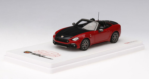 1/43 Abarth 124 Spider Costa Brava 1972 Red Resin Car Model