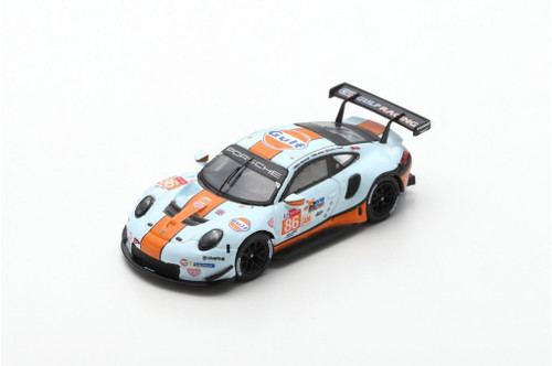 1/18 Ixo 2019 Porsche 911 RSR #86 1000 Miles Sebring WEC Gulf