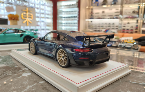 1/18 Porsche 911 GT2 RS GTSRS (Blue) Resin Car Model Limited #03/10