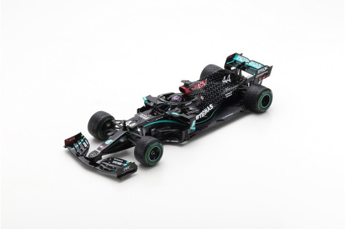 1/18 Mercedes-AMG Petronas Formula One Team No.44 F1 W11 EQ Performance Winner Turkish GP 2020 World Champion Edition With Pit Board Lewis Hamilton