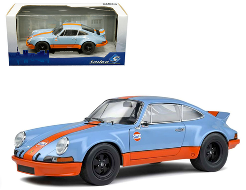 1/18 Solido 1973 Porsche 911 RSR Gulf Diecast Car Model