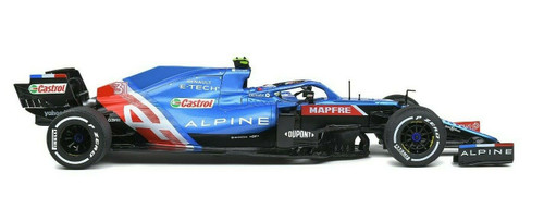 1/18 Solido Formula One #31 Alpine A521 - Winner GP Hungary 2021 - E. Ocon  Diecast Model