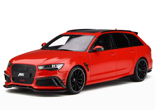 1/18 GTSpirit Audi RS6 ABT Avant C7 (Red) Resin Model Limited