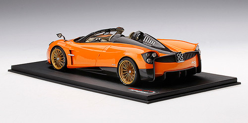 1/18 Top Speed Pagani Huayra Roadster Arancio St. Tropez Resin Car Model Limited