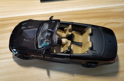 1/18 Kyosho 2008-2013 BMW E93 M3 Convertible (Black) Diecast Car Model