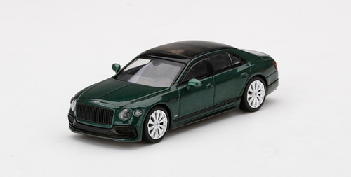 Bentley Flying Spur Verdant Green Left Hand Drive Limited Edition to 2400 pieces Worldwide 1/64 Diecast Model Car by True Scale Miniatures