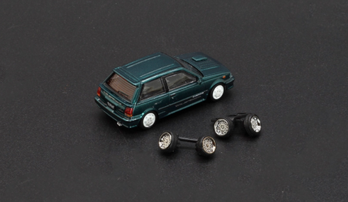 1/64 BM Creations Toyota 1988 Starlet Turbo-S (EP71) Green LHD