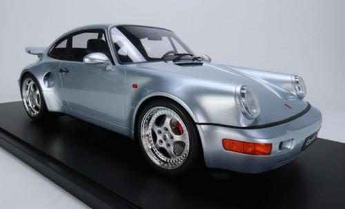 1/8 MINICHAMPS PORSCHE 911 (964) Turbo S 1992 Polarsilber 