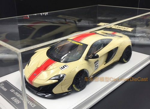 正規品HOTJEC 1/18 LB-WORKS マクラーレン650S サイン入 9/10 開封品 レーシングカー