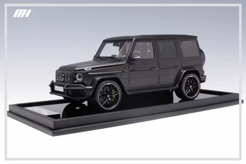 1/18 MH Motorhelix Mercedes-Benz Mercedes G63 AMG (Matte Black with Green Calipers) Resin Car Model  Limited 99 Pieces