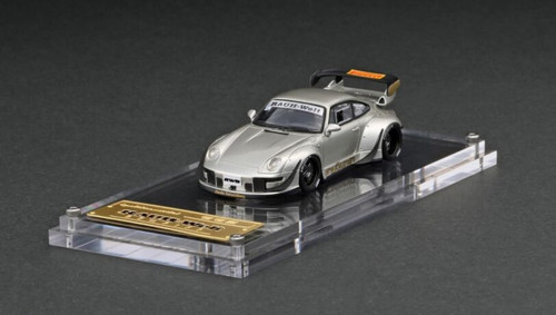 1/64 Ignition Model RWB 993 Silver Resin Car Model