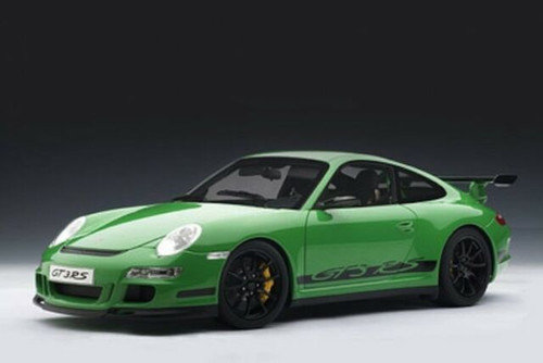 1/12 AUTOart PORSCHE 911 (997) GT3 RS - Green Diecast Car Model