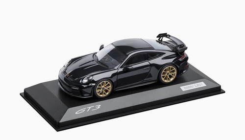 1/43 Dealer Edition 2021 2022 Porsche 911 992 GT3 (Black) Car Model