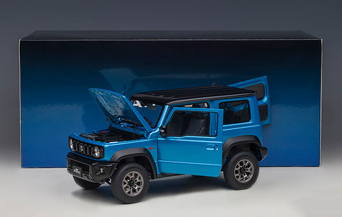 1/18 AUTOart Suzuki Jimny Sierra (JB74) (Brisk Blue Metallic with