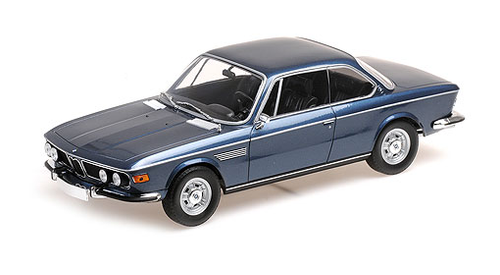 1/18 Minichamps 1968 BMW 2800 CS (Blue Metallic) Car Model