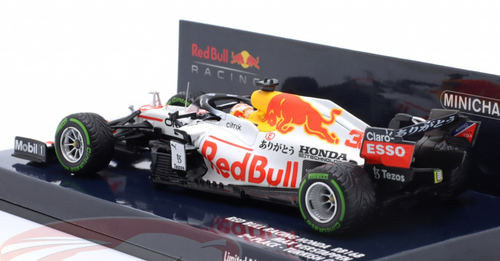 1/43 Minichamps 2021 Formula 1 Max Verstappen Red Bull RB16B #33 2nd Türkiye GP Car Model