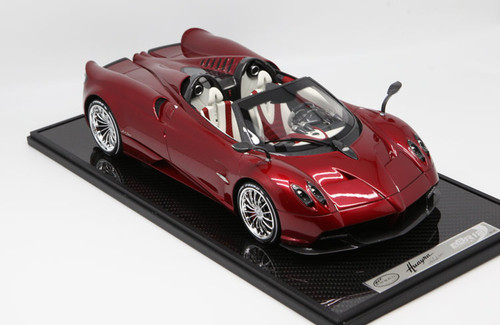 1/12 BBR Pagani Huayra Roadster (Red w/ Silver Rims) Limited 20 Resin Car Model