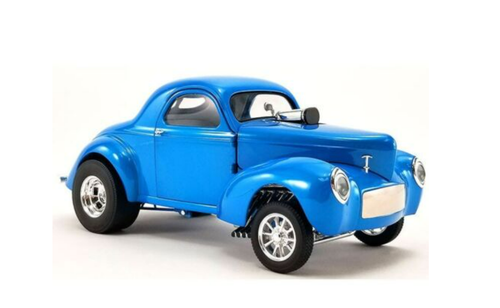 1/18 ACME 1941 Custom Gasser -  Cosmic Dust Blue Diecast Car Model