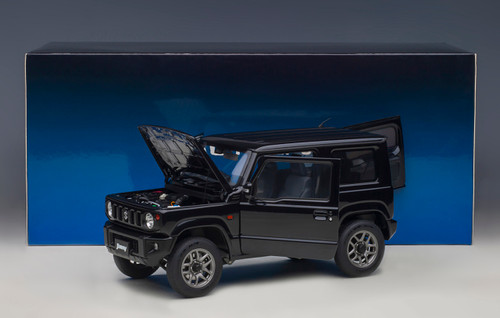 1/18 AUTOart Suzuki Jimny Sierra (JB64) (Bluish Black Pearl) Car Model