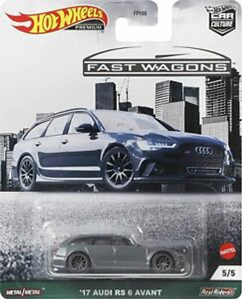 1/64 Hot Wheels 2017 Audi RS6 Avant Car Model - LIVECARMODEL.com
