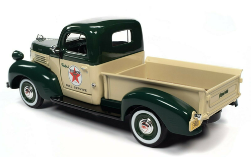 1/24 Round 2 Texaco 1941 Plymouth Pickup Truck #38 Diecast Car Model