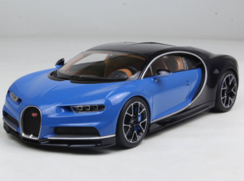 1/18 Kyosho Ousia Bugatti Chiron (Blue) Diecast Car Model