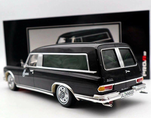 1/18 Schuco Mercedes-Benz 600 Hearse (Black) Diecast Car Model