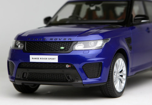 1/18 Kyosho Land Rover Range Rover Sport (Blue) Diecast Enclosed Car Model