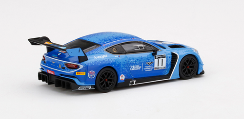  1/64 MINIGT Bentley Continental GT3 #11 Team Parker 2020 Total 24 Hrs of Spa RHD Diecast Car Model