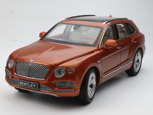 1/18 Kyosho Bentley Bentayga (Orange) Diecast Car Model