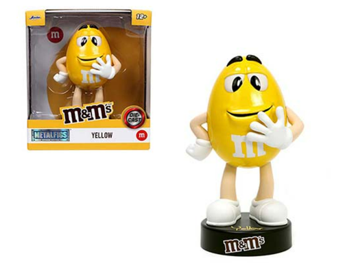 1/12 Jada 4" Metal M&M Peanut Yellow Figure