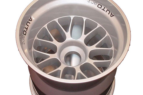 AUTOart Design Formula One Racing Wheel Umbrella Holder (Silver)