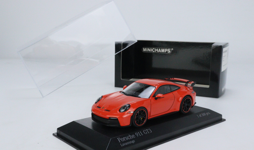 1/43 Minichamps 2020 Porsche 911 GT3 (992) Orange Diecast Car Model