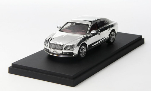 1/43 Kyosho Bentley Continental Flying Spur (Chrome) Enclosed Diecast Car Model