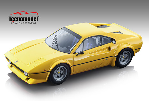 1/18 Ferrari 308 GTB4 LM Street Version 1976 Yellow