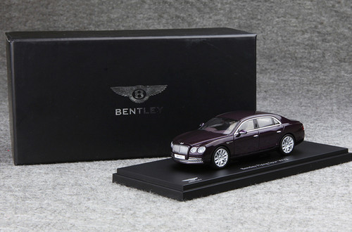 1/43 Kyosho Bentley Continental Flying Spur (Purple) Enclosed Diecast Car Model