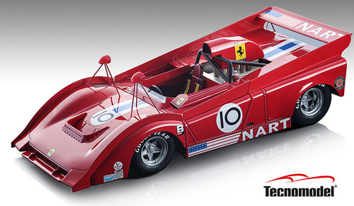 1/18 Ferrari 712 #10 Can Am Watkins Glen 1974 Team NART B.Redman Limited Edition