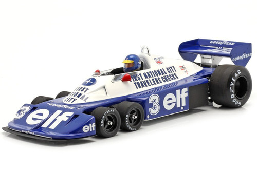 1/18 Tyrrell P34 No.3 Brazilian GP 1977 Ronnie Peterson