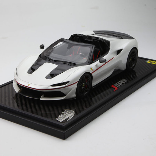 1/18 BBR Ferrari J50 (Liana White) Enclosed Resin Car Model Limited 50