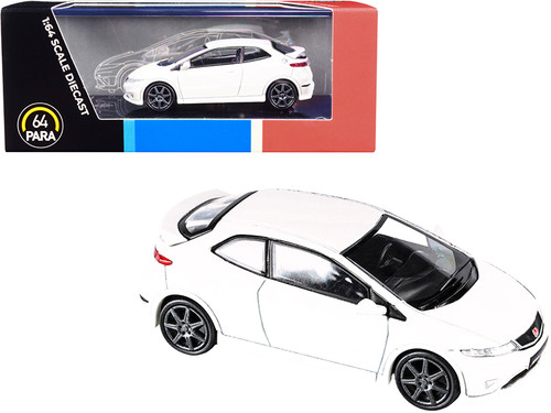 Honda Civic Type R FN2 Euro Championship White 1/64 Diecast Model Car by  Paragon